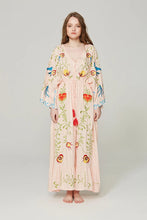 Load image into Gallery viewer, Bird Bath Embroidered Eden Garden Dress