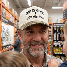 Load image into Gallery viewer, God Is Good ALL The Time Camo Snapback