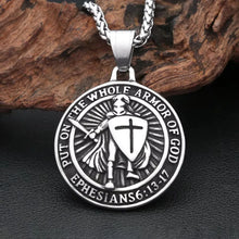 Load image into Gallery viewer, Ephesians 6 Whole Armor Stainless Steel Chain