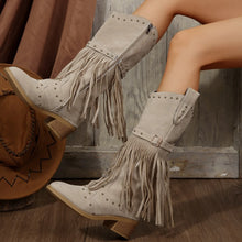 Load image into Gallery viewer, Remnant Rodeo Cowgirl Suede Boots