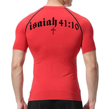 Load image into Gallery viewer, Isaiah 41:10 Fit Training Shirt (Short Sleeve and Long Sleeve Available)