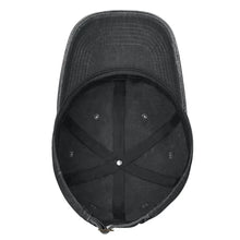 Load image into Gallery viewer, Lion Of Judah Cross Denim Cap