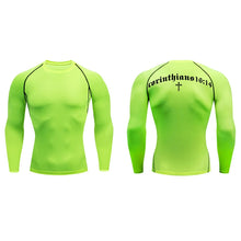 Load image into Gallery viewer, 1 Corinthians 16:14 Fit Training Shirt (Short Sleeve and Long Sleeve Available)