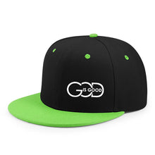 Load image into Gallery viewer, God Is Good Flat Bill Snapback
