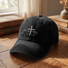 Load image into Gallery viewer, Redeemed Through Crucifixion And Rebirth Adjustable Cap