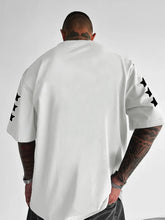 Load image into Gallery viewer, Walk With God Tattered Embroidered Premium Cotton Tshirt