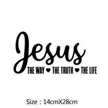 Load image into Gallery viewer, Way, Truth, Life Window Decal