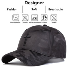 Load image into Gallery viewer, Camo Cross Harvest Cap