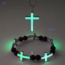 Load image into Gallery viewer, Be The Light Glow-In-The-Dark Bracelet And Chain