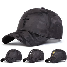 Load image into Gallery viewer, Camo Cross Harvest Cap