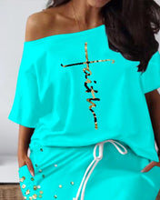 Load image into Gallery viewer, Faith Summer 2023 Beach Tropics 2 Piece Skirt and Top