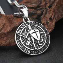 Load image into Gallery viewer, Ephesians 6 Whole Armor Stainless Steel Chain