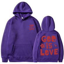 Load image into Gallery viewer, God Is Love, Love is Truth Hoodie