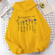 Load image into Gallery viewer, God Says You Are Chosen Light Fleece Hoodie