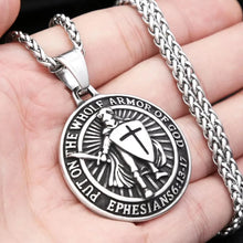 Load image into Gallery viewer, Ephesians 6 Whole Armor Stainless Steel Chain