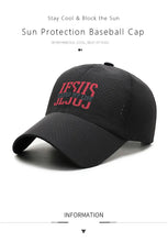 Load image into Gallery viewer, Jesus Saved My Life Adjustable Sports Cap