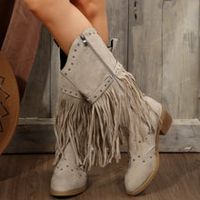 Load image into Gallery viewer, Remnant Rodeo Cowgirl Suede Boots