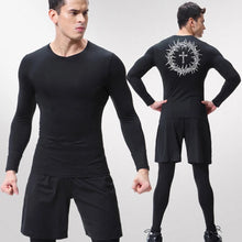 Load image into Gallery viewer, Carry Your Cross, Crown Of Thorns Fit Athletic Shirt (Short Sleeve and Long Sleeve Available)