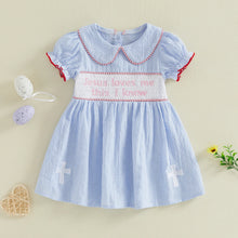 Load image into Gallery viewer, Jesus Loves Me Kindergarten Camp Dress