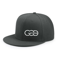 Load image into Gallery viewer, God Is Good Flat Bill Snapback