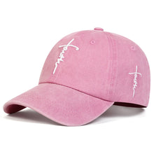 Load image into Gallery viewer, Washed Faith Denim Cap