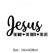 Load image into Gallery viewer, Way, Truth, Life Window Decal