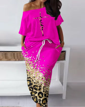 Load image into Gallery viewer, Faith Summer 2023 Beach Tropics 2 Piece Skirt and Top