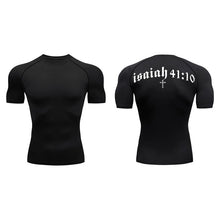 Load image into Gallery viewer, Isaiah 41:10 Fit Training Shirt (Short Sleeve and Long Sleeve Available)