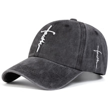 Load image into Gallery viewer, Washed Faith Denim Cap
