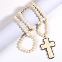 Load image into Gallery viewer, Native Desert Cross Bead Necklace Collection