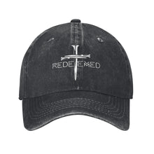 Load image into Gallery viewer, Redeemed Through Crucifixion And Rebirth Adjustable Cap