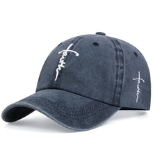 Load image into Gallery viewer, Washed Faith Denim Cap