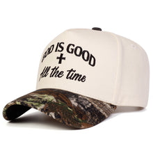 Load image into Gallery viewer, God Is Good ALL The Time Camo Snapback