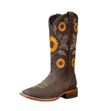 Load image into Gallery viewer, Sunflower Seeds of The Harvest Prairie Boots