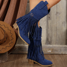 Load image into Gallery viewer, Remnant Rodeo Cowgirl Suede Boots