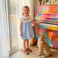 Load image into Gallery viewer, Jesus Loves Me Spring Prairie Dress