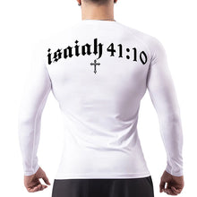 Load image into Gallery viewer, Isaiah 41:10 Fit Training Shirt (Short Sleeve and Long Sleeve Available)