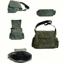 Load image into Gallery viewer, Psalm 91 Canvas Scout Purse