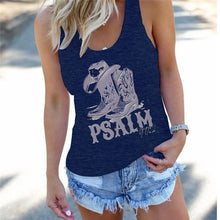 Load image into Gallery viewer, Psalm 40:2 Deliverance Remnant Summer Cotton Tank