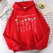 Load image into Gallery viewer, God Says You Are Chosen Light Fleece Hoodie