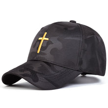 Load image into Gallery viewer, Camo Cross Harvest Cap