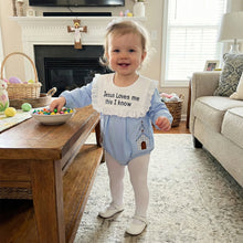 Load image into Gallery viewer, Jesus Loves Me Prairie Onesie
