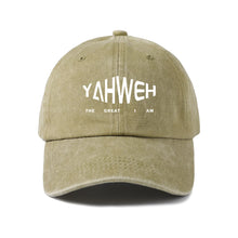 Load image into Gallery viewer, Yahweh, The Great I Am Adjustable Cap