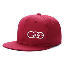 Load image into Gallery viewer, God Is Good Flat Bill Snapback