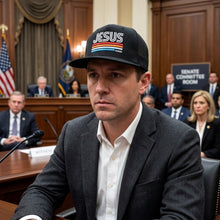 Load image into Gallery viewer, Jesus Retro King Remnant Premium Flat-bill SnapBack