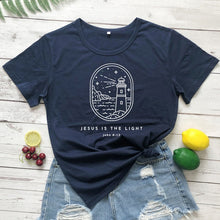 Load image into Gallery viewer, The Lighthouse, Light for the Gentile Tshirt