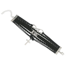 Load image into Gallery viewer, Eternal Love in Christ, Salvation in Crucifixion Braided Bracelet