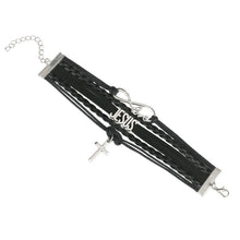 Load image into Gallery viewer, Eternal Love in Christ, Salvation in Crucifixion Braided Bracelet