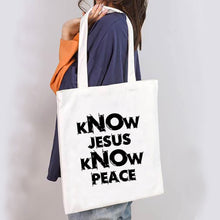 Load image into Gallery viewer, Jesus Defined Tote Bag