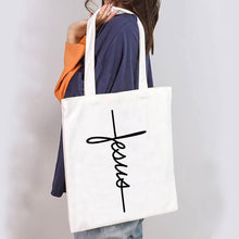 Load image into Gallery viewer, Jesus Defined Tote Bag